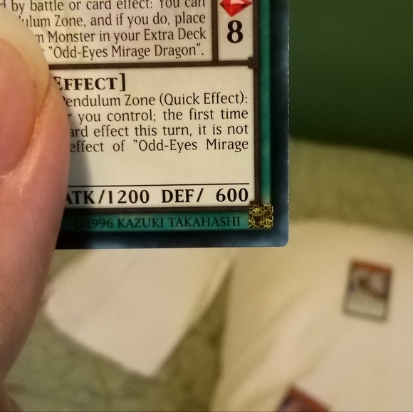 YU-GI-OH! Odd-Eyes Mirage Dragon - LEDD-ENC05 - 1st Edition - Common - Picture 14 of 16